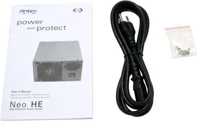Alt view image 7 of 8 - Antec Neo Power 430 430 W ATX12V SLI Ready CrossFire Ready Modular Active PFC Power Supply