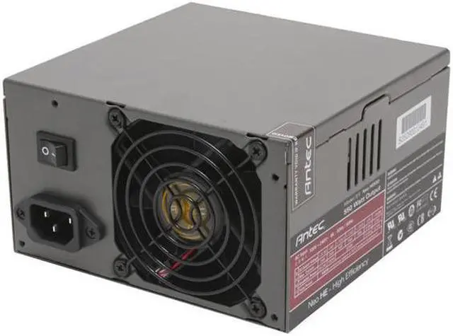 Alt view image 2 of 7 - Antec NeoPower 550 550 W ATX12V SLI Certified CrossFire Ready Active PFC Power Supply