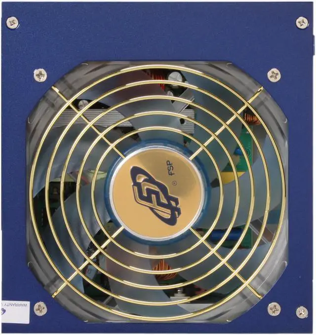 Alt view image 3 of 10 - FSP Group FX600-GLN 600W ATX V2.2/EPS12V SLI Certified CrossFire Ready  Active PFC Power Supply