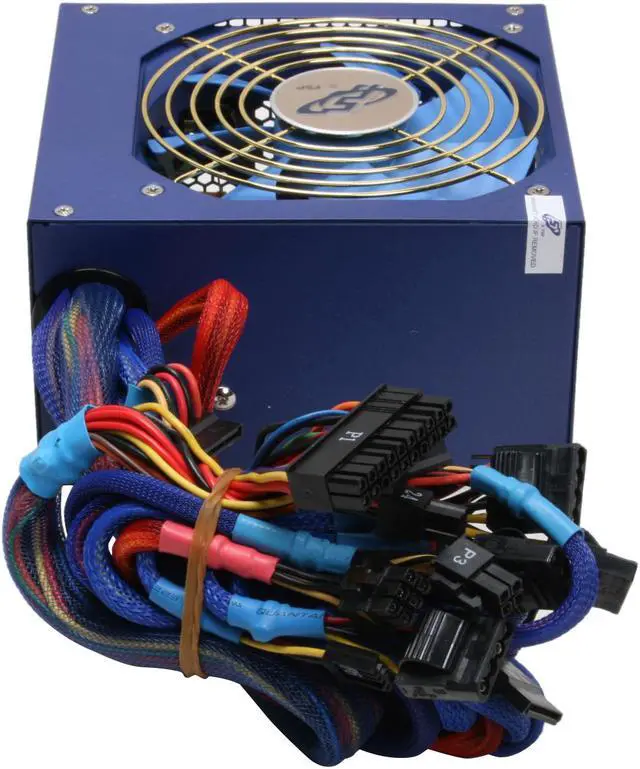Alt view image 4 of 10 - FSP Group Blue Storm II 400 400 W ATX 2.2 Active PFC Power Supply