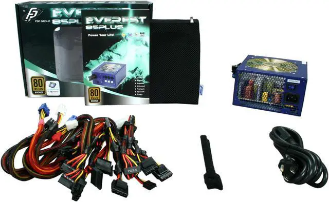Alt view image 7 of 7 - FSP Group Everest 85PLUS 800 800 W ATX v2.3 / EPS v2.92 SLI Ready 80 PLUS BRONZE Certified Modular Active PFC compatible with Core i7 Power Supply