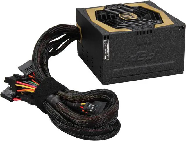 Alt view image 4 of 7 - FSP Group AURUM GOLD 400W (AU-400) ATX12V /EPS 12V 80PLUS GOLD Certified Power Supply with Intel Hawell Ready