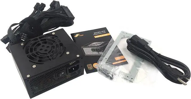 Alt view image 6 of 7 - FSP 400W Micro ATX12V / SFX12V 80 PLUS BRONZE Certified Active PFC Power Supply with Intel Haswell Ready (FSP400-60GHS(85)-R1)