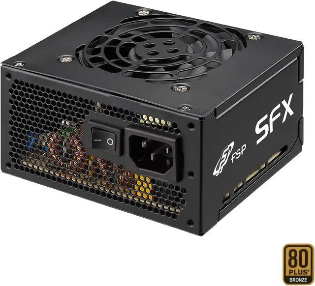 Alt view image 2 of 7 - FSP 400W Micro ATX12V / SFX12V 80 PLUS BRONZE Certified Active PFC Power Supply with Intel Haswell Ready (FSP400-60GHS(85)-R1)