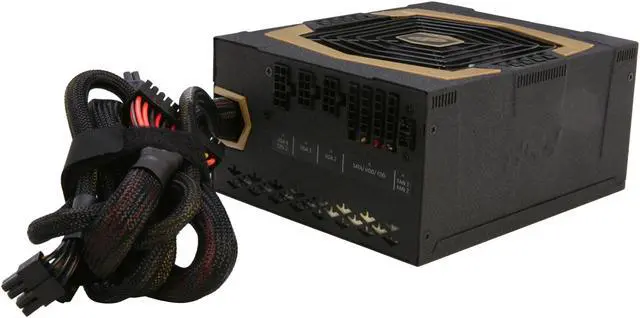 Alt view image 5 of 7 - FSP Group AURUM PRO 850W (AU-850PRO) ATX12V2.92 SLI Certified 80 PLUS GOLD Certified Single 12V Rail Modular Power Supply Compatible with Intel Haswell Certified