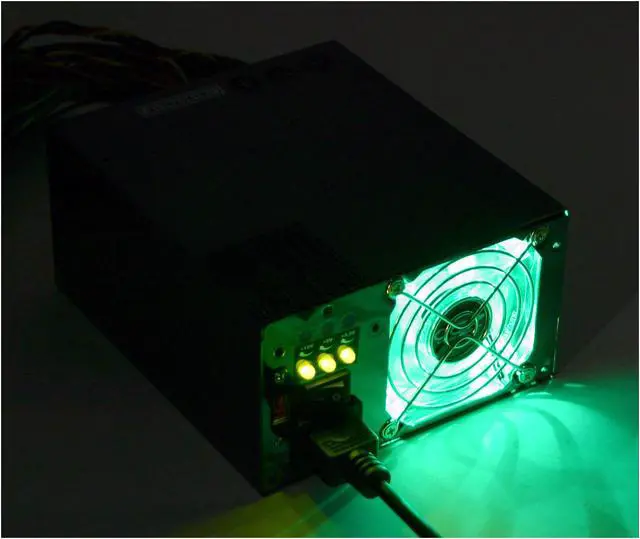 Alt view image 6 of 8 - OCZ PowerStream OCZ520ADJ 520 Watts ATX, BTX, SATA, P4 and EPS12V Power Supply