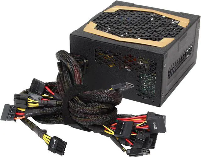 Alt view image 4 of 7 - FSP Group AURUM XILENSER 500W AU-500FLD ATX12 v2.92 SLI Ready CrossFire Ready 80 PLUS GOLD Certified Active PFC Fanless Power Supply with Intel Hawell Ready