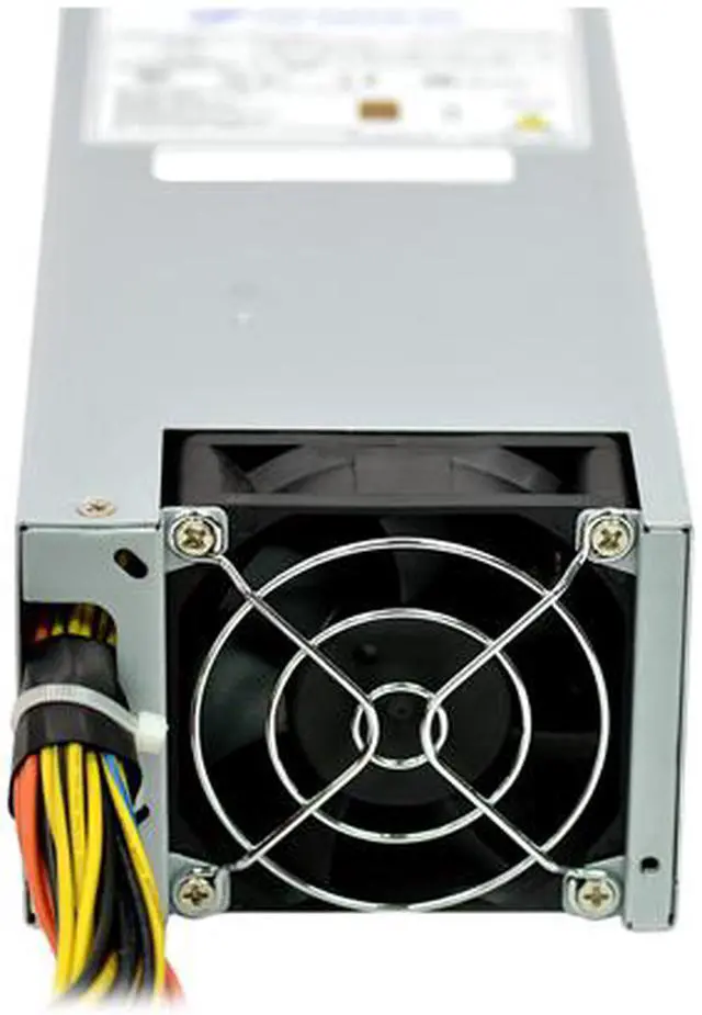 Alt view image 4 of 5 - FSP Group 500W ATX Power Supply Single 2U Size 80 PLUS Bronze Certified for Rack Mount Case (FSP500-702UH) - OEM