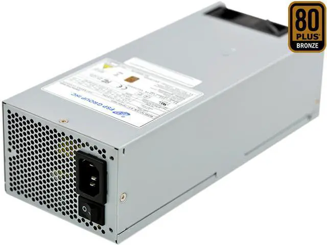 Main image of FSP Group 500W ATX Power Supply Single 2U Size 80 PLUS Bronze Certified for Rack Mount Case (FSP500-702UH) - OEM