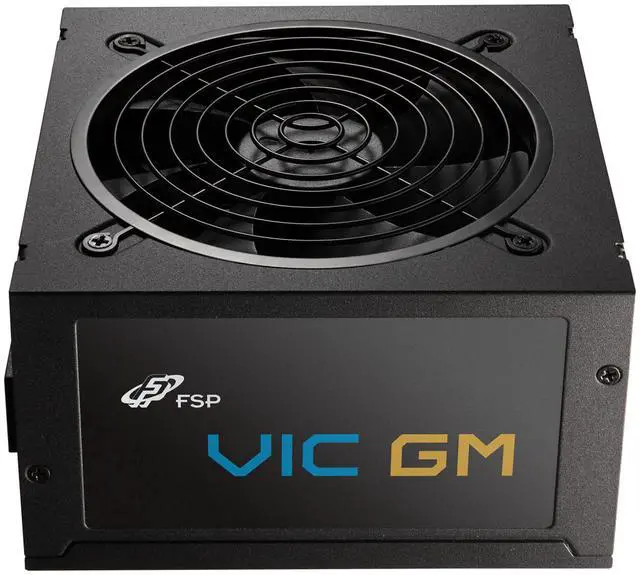 Alt view image 2 of 6 - FSP VIC-650GM, 80+ Gold, ATX3.1, Full Modular Power Supply