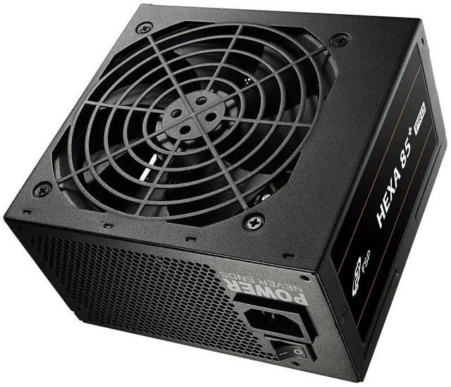 Alt view image 2 of 5 - FSP Hexa 85+ Pro 550W, 80+ Bronze Power Supply