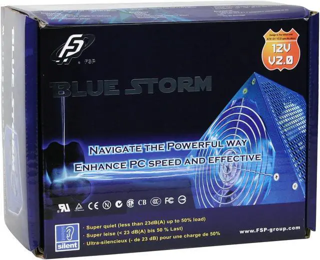 Alt view image 4 of 6 - FSP Group AX500-A 500W ATX12V Power Supply