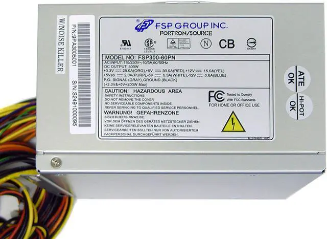 Alt view image 2 of 4 - FSP Group FSP300-60PN 300 W ATX Power Supply