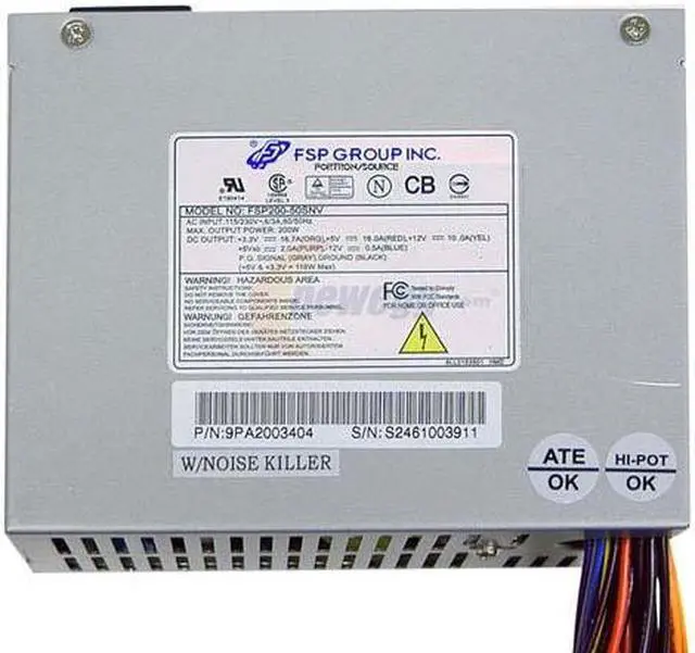 Alt view image 2 of 3 - FSP Group FSP200-50SNV 200 W SFX Power Supply - OEM