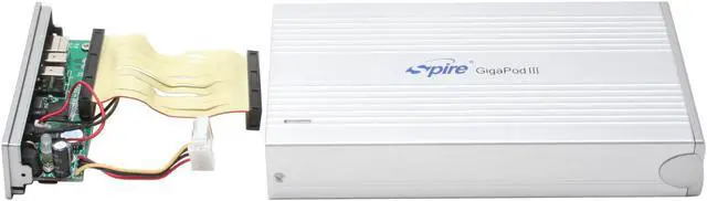 Alt view image 4 of 6 - Spire SP111-NEB Aluminum 3.5" IDE USB & 1394 External Enclosure