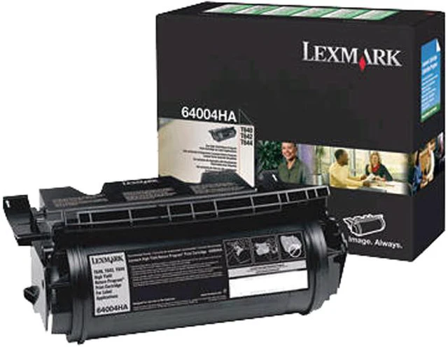 Main image of Lexmark 64004HA High Yield Return Program Toner Cartridge - Black