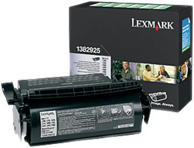 Main image of Lexmark 1382925 High Yield Return Program Toner Cartridge - Black