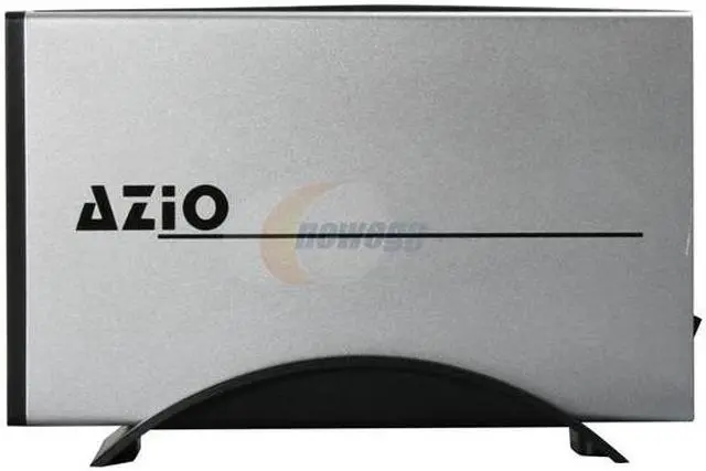 Alt view image 3 of 5 - AZiO ENC311SU41 Aluminum 3.5" SATA USB 2.0 & eSATA External Enclosure
