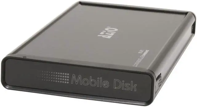 Main image of AZiO ENC211SU31 Aluminum 2.5" Black SATA USB 2.0 & eSATA External Enclosure