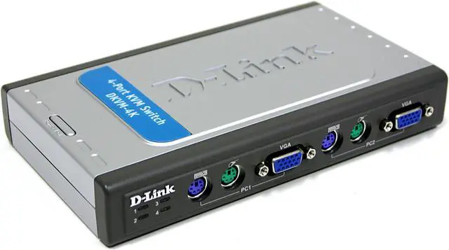 Alt view image 2 of 6 - D-Link DKVM-4K KVM Switch