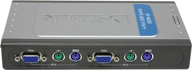 Alt view image 4 of 6 - D-Link DKVM-4K KVM Switch
