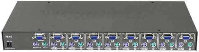 Alt view image 2 of 4 - TRENDnet TK-801R 8-Port PS/2 Rack Mount KVM Switch
