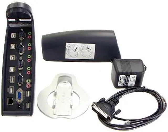 Main image of BELKIN OmniView SOHO F1DS104U 4-Port USB KVM Switch with Audio