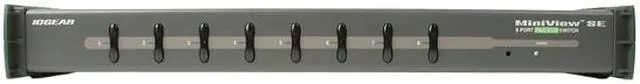 Alt view image 2 of 7 - IOGEAR GCS138KIT 8-Port KVM Switch w/cables Kit