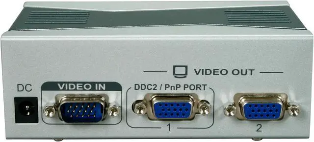 Alt view image 4 of 5 - GWC VS1120 Video Splitter 2-Port