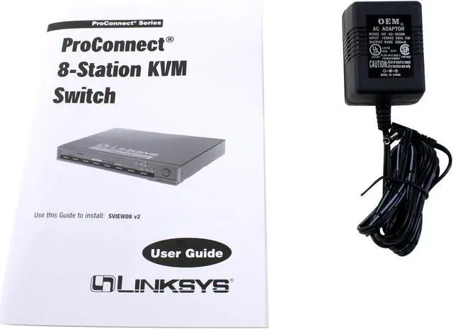 Alt view image 3 of 5 - Cisco Small Business ProConnect SVIEW08 8-Station KVM Switch