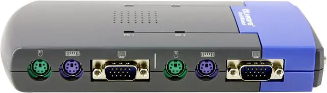 Alt view image 3 of 6 - LINKSYS ProConnect PS2KVM4 4-Port KVM Switch