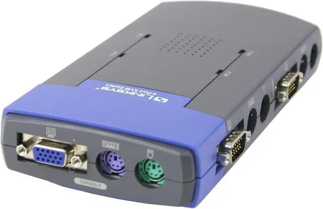 Main image of LINKSYS ProConnect PS2KVM4 4-Port KVM Switch