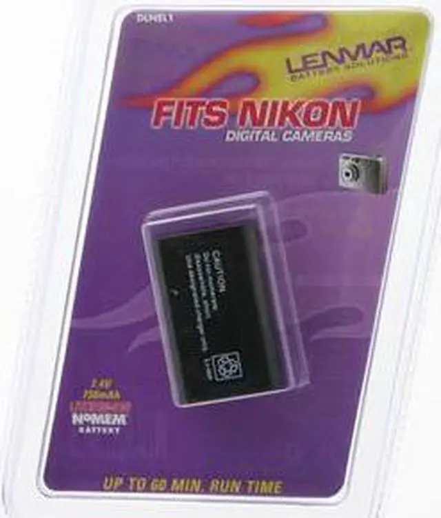 Main image of DLNEL1 1-Pack 750mAh Li-Ion Replacement Battery for Nikon EN-EL1