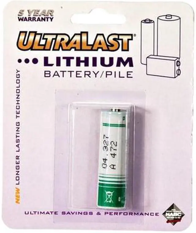 Main image of ULTRALAST LAA 1-pack 2450mAh AA Lithium Batteries