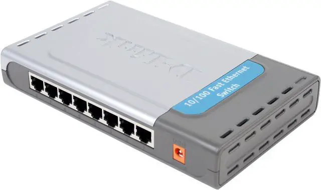 Alt view image 3 of 6 - D-Link DSS-8+ Desktop Switch
