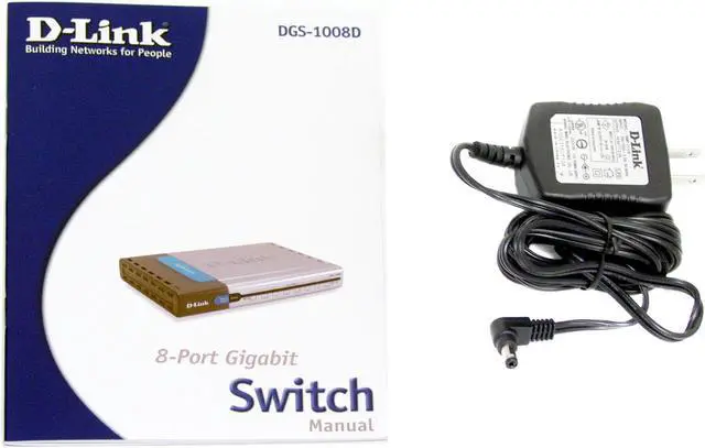 Alt view image 3 of 4 - D-Link DGS-1008D Desktop Switch