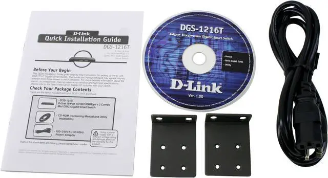Alt view image 3 of 4 - D-Link DGS-1216T Smart Web Smart Switch