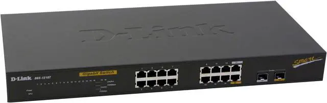 Main image of D-Link DGS-1216T Smart Web Smart Switch