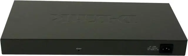 Alt view image 4 of 6 - D-Link DGS-1224T 10/100/1000Mbps Web-Smart Switch With 2 Combo SFP Expansion Slots 24 Ports 10/100/1000Mbps with 2 Combo SFP Expansion Slots 8K MAC Address Table 512KB Buffer Memory