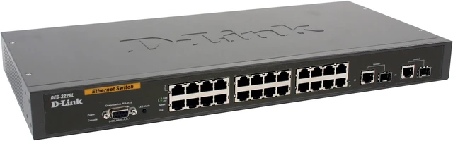 D-Link DES-3226L Switch - Newegg.com
