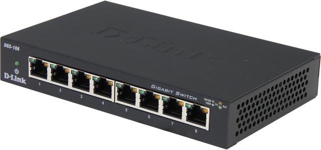 D-Link 8 Port Gigabit Switch
