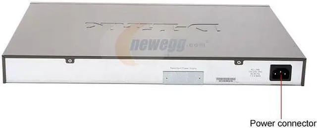 Alt view image 3 of 5 - D-Link DGS-3024 10/100/1000Mbps Managed Layer 2 Switch 24-port 10/100/1000 BASE-T with 4 Combo SFP Expansion Slots 8K MAC Address Table