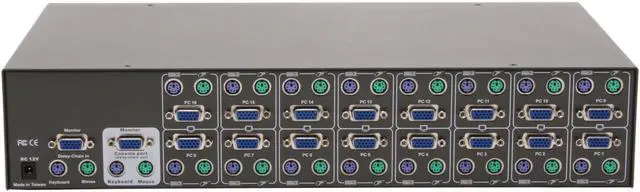 Alt view image 3 of 5 - D-Link DKVM-16 16 Port KVM Switch