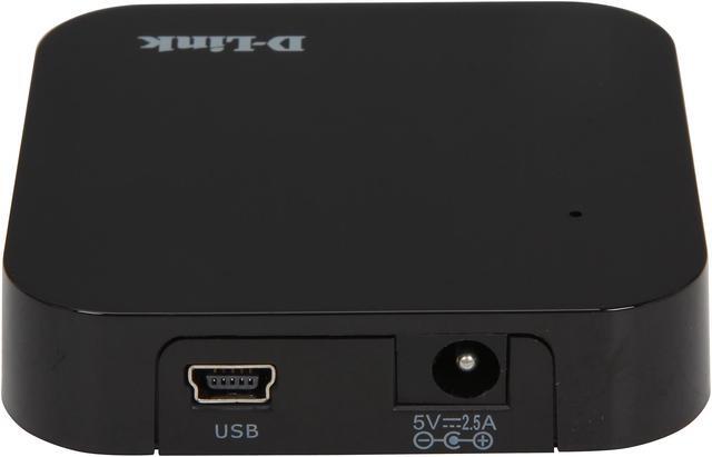 Alt view image 5 of 6 - D-Link DUB-H4 USB2.0 4-Port Hub w/ one fast charging port & power adapter