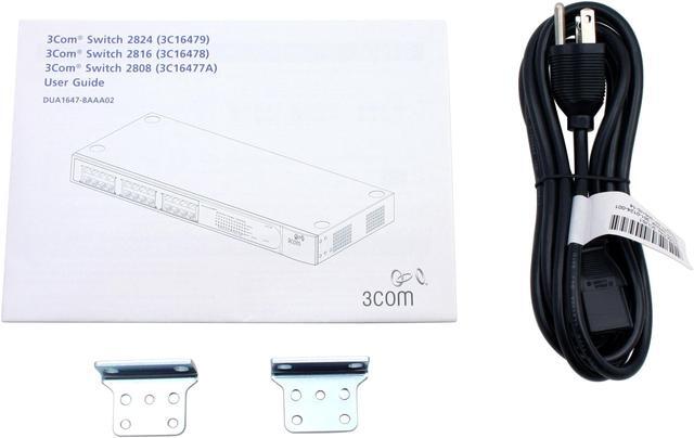 Alt view image 3 of 4 - 3com 3C16479 Baseline Switch 2824
