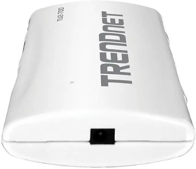Alt view image 4 of 5 - TRENDnet USB 2.0 7-Port High Speed Hub, 5V/2A Power Adapter, Up to 480 Mbps USB 2.0 Connection Speeds, 10 Watts Total Power, Compatible with Windows, Mac, and Linux, White, TU2-700