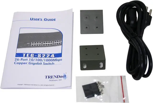 Alt view image 4 of 5 - TRENDnet TEG-S224 Unmanaged Copper Gigabit Switch