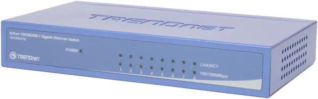 Main image of TRENDnet TEG-S80TXE Unmanaged Copper Gigabit Switch