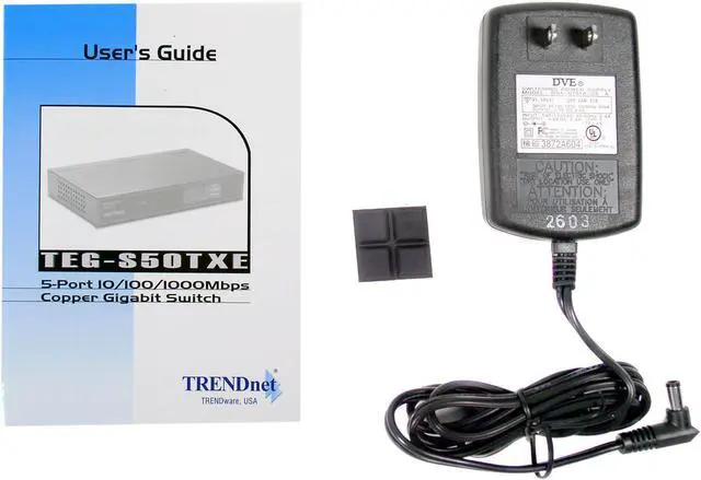 Alt view image 4 of 5 - TRENDnet TEG-S50TXE Unmanaged Copper Gigabit Switch