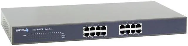 Main image of TRENDnet TEG-S160TX Unmanaged Gigabit Switch